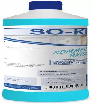 Arcora SO-KLAR Glas- und Kunststoffreiniger 01024 , 1 Liter - Flasche, mit Spritzverschluss
