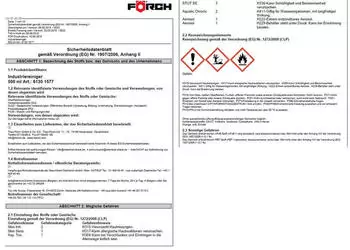 F&ouml;rch Industrie Reiniger 500ml (61301577)