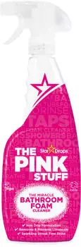 The Pink Stuff The Miracle Badezimmer-Schaumreiniger, 750 ml, 3 St&uuml;ck