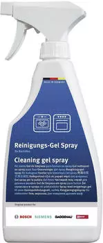 Bosch Grillreiniger Ofenreiniger Gel-Spray, mit Spr&uuml;hkopf, 500ml