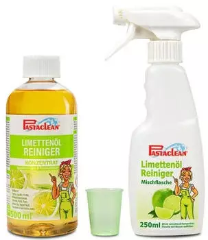 Pastaclean Limettenöl Reiniger Konzentrat Universalreiniger mit Limetten-Duft, 500 ml