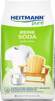 Heitmann Heitmann Allzweckreiniger pure 10354740000, Reine Soda, Konzentrat, ohne Duft, Pack 500g