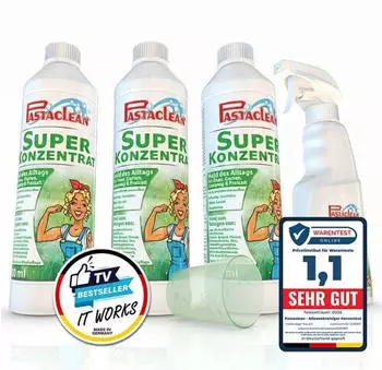 Pastaclean Super Konzentrat Allzweckreiniger, 3x 500 ml