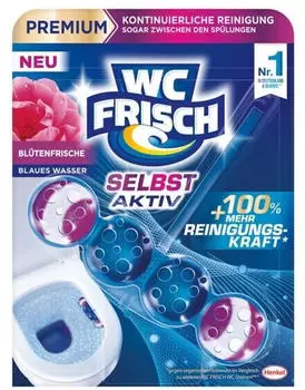WC Frisch Selbst Aktiv Blauspüler Blütenfrische 50 g