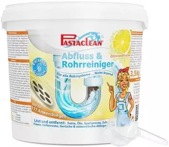 Pastaclean Abfluss- & Rohrreiniger (Zitrone), 3,5Kg