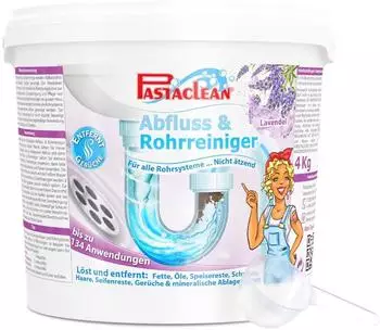 Pastaclean Abfluss- & Rohrreiniger (Lavendel), 4kg