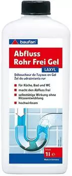 Baufan LAXYL Abfluss-Rohrfrei-Gel - Rohrreiniger 1 L