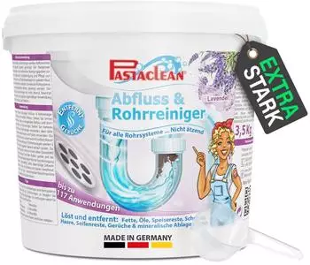 Pastaclean Abfluss- & Rohrreiniger (Lavendel), 3,5Kg