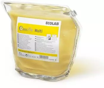 Ecolab Oasis Pro Multi Allzweckreiniger 9091900 , 1 Karton = 2 Beutel &agrave; 2 Liter