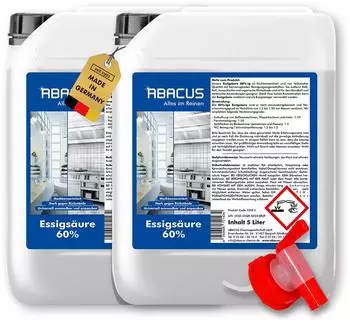 Abacus Essigsäure 60% Essigreiniger