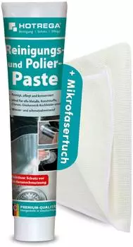 Hotrega Reinigungs- und Polierpaste 125ml + Microfasertuch