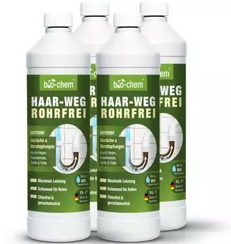 Bio-Chem Abflussreiniger 4 x 1 L