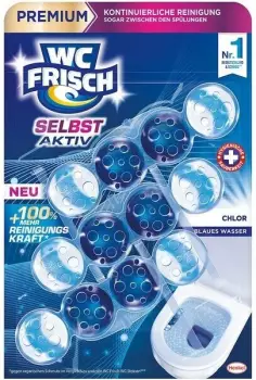 WC Frisch Selbst Aktiv Blauspüler Chlor Super-Pack 150g