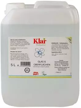 Klar Glas & Oberflächen Reiniger 5 L