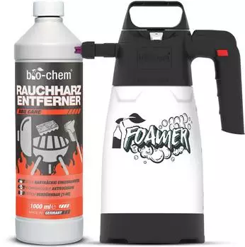 Bio-Chem Rauchharz-Entferner 1 L mit Schaumspr&uuml;her