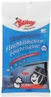 Poliboy Clever Care Bildschirm Feuchtt&uuml;cher, 15 T&uuml;cher