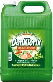Dan Klorix Hygiene-Reiniger Grüne Frische (5 l)