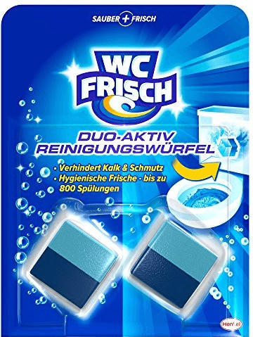 WC Frisch Duo-Aktiv Reinigungswürfel für Wasserkästen 6 x 2 Stück Test ❤️  Testbericht.de Mai 2022