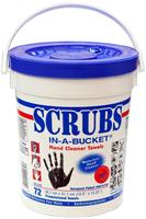 Scrubs Reinigungst&uuml;cher 042272, In-a-Bucket, Original, feucht, f&uuml;r H&auml;nde und