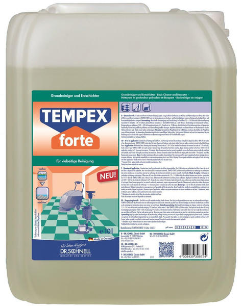 Dr Schnell Dr. Schnell Tempex Forte Grundreiniger für alle wasserfesten, alkaliempfindlichen Bodenbeläge