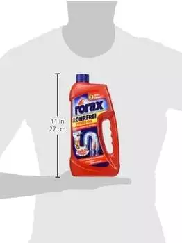 Rorax Rohrfrei Powergel Abflussreiniger (1 l) – Vielseitige Anwendungsmöglichkeiten