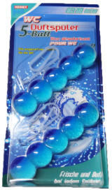 Reinex WC-Duftspüler Ocean 5-Balls 2 x 35g