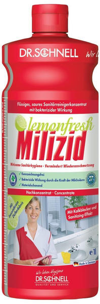 Dr. Schnell Konzentrat Milizid Lemonfresh 1 L Sanitärreiniger