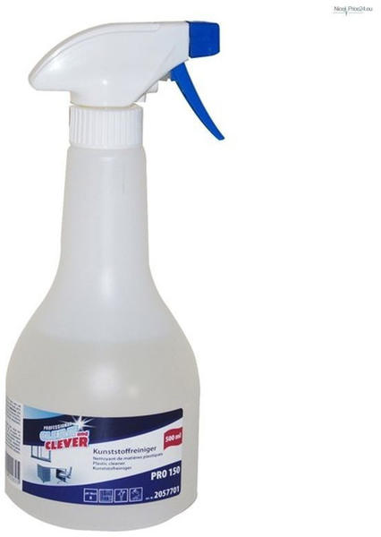 Igefa PRO150 Kunststoffreiniger CLEAN and CLEVER 500 ml Sprühflasche