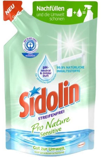 Sidolin Streifenfrei pro Nature Sensitive Nachfüllkonzentrat 250 ml