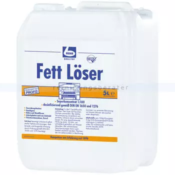 Dr. Becher 1625000 Fettl&ouml;ser Superkonzentrat 5 L Entfernt Problemlos Starke Fettverschmutzungen