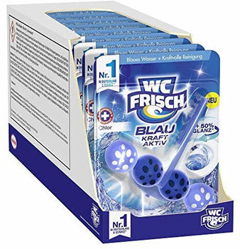 WC Frisch WC-Reiniger Blau Kraft Aktiv Chlor (10 St)