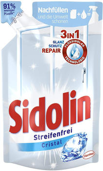 Sidolin Glasreiniger Cristal Konzentrat Nachfüller (250 ml)