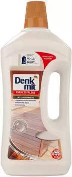 Denkmit Bodenreiniger Parkettpflege mit Carnaubawachs, 1 l
