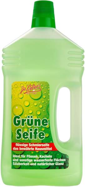 Dr. Weber‘s Grüne Seife 1 Liter - Flasche