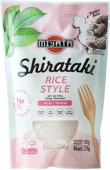 Miyata Shirataki Reis aus Konjakmehl (270g)