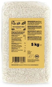 KoRo Weißer Bio Basmati Reis (5 kg)