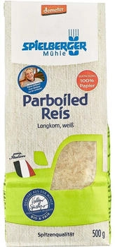 Spielberger Mühle Parboiledreis Langkorn weiß demeter 500g