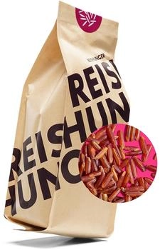 Reishunger Roter Bio Jasmin Reis (600g) |Thai Hom Mali | Vollkorn Duftreis | Aus Thailand
