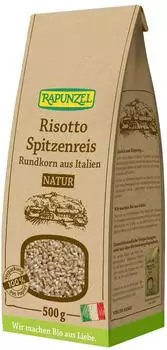 Rapunzel Risotto Rundkorn Spitzenreis Ribe natur bio 500g