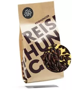 Reishunger Schwarzer Bio Reis (3x3kg) Nerone Aus dem italienischen Piemont