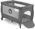 Grey white: Lionelo Stefi Plus 2-in-1 Reisebett und Laufstall