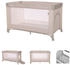 braun: Lorelli Baby-Reisebett Torino - Laufstall seitlicher Eingang, Tragetasche, Faltmatratze