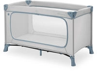 Hauck Baby-Reisebett "Dream N Play Plus, Dusty Blue" Vorderausstieg