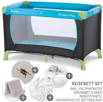 Hauck Dream N Play inkl. XXL-Sparset waterblue