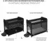 Kinderkraft Reisebett Moon Dream schwarz