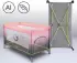 Lionelo Stefi - crib 2 in 1 pink/grey