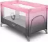 Lionelo Stefi - crib 2 in 1 pink/grey