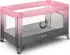 Lionelo Stefi - crib 2 in 1 pink/grey