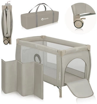 Lionelo Reisebett STEFI PLUS Beige Cappuccino