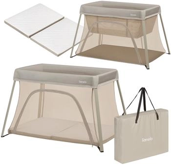 Lionelo Reisebett 3-in-1 ALICE Beige Olive